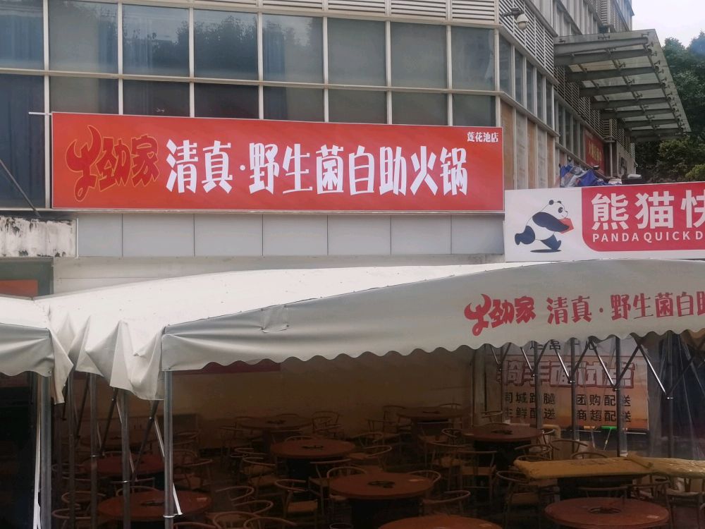 牛劲家清真野生菌自助火锅