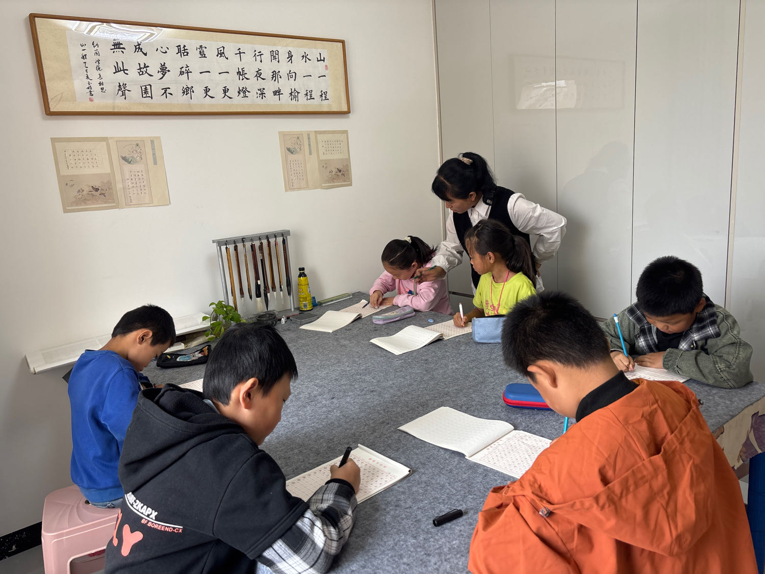 墨痕书法工作室专业硬笔软笔书法培训(青唐小镇南苑分中心)
