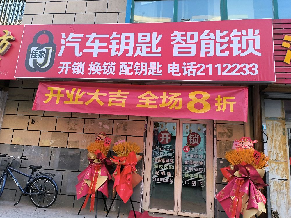 佳家汽车钥匙智能锁