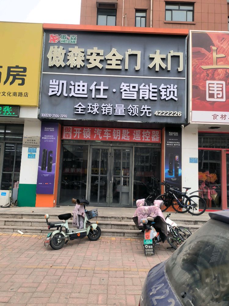 傲森安全门开锁