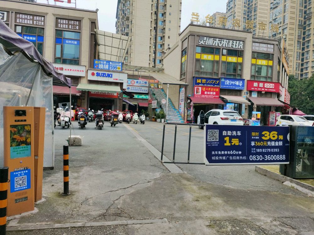领地兰台府-门前停车场