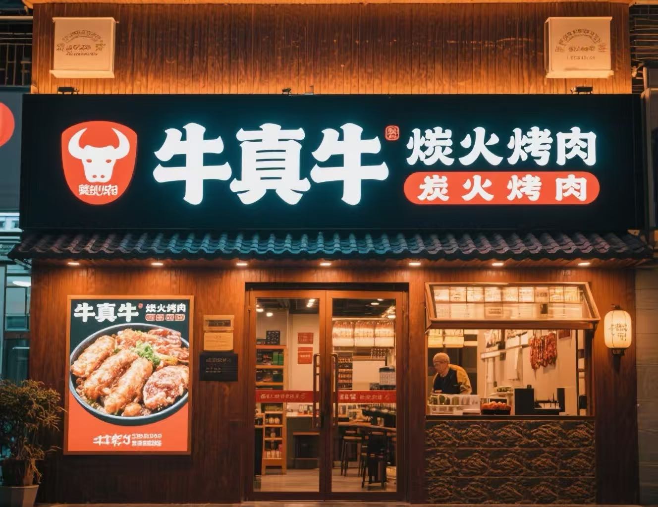 牛真牛炭火烤肉