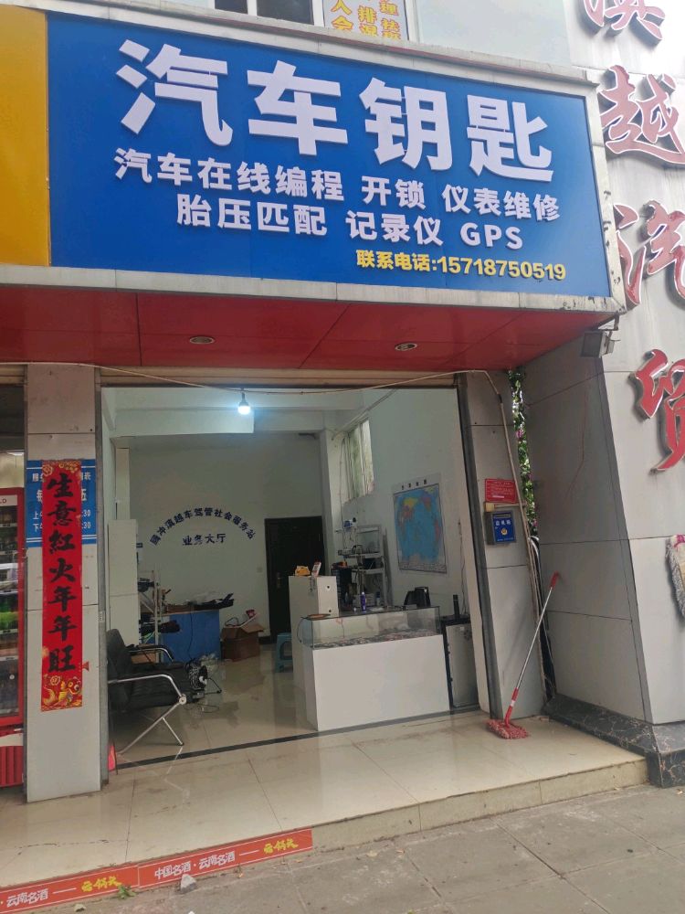 汽车钥匙开锁