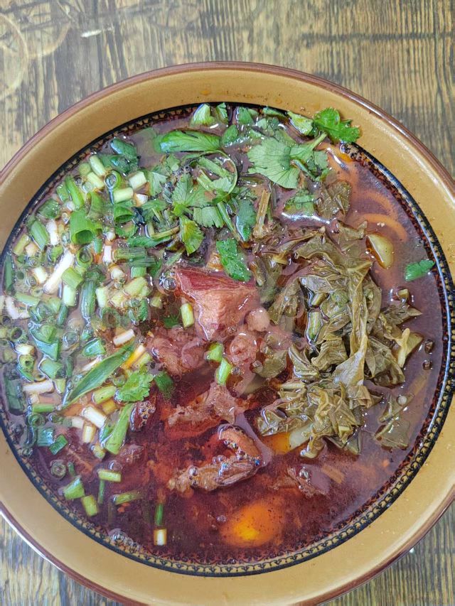 平坝清真特色豆米牛肉火锅