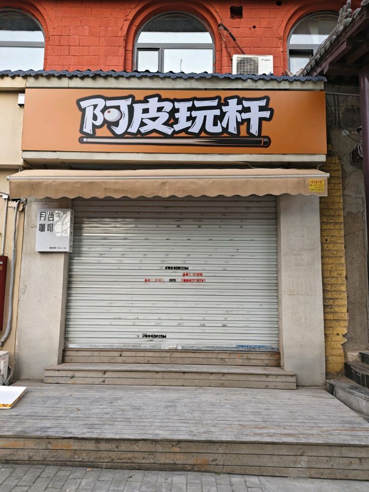 阿皮玩杆