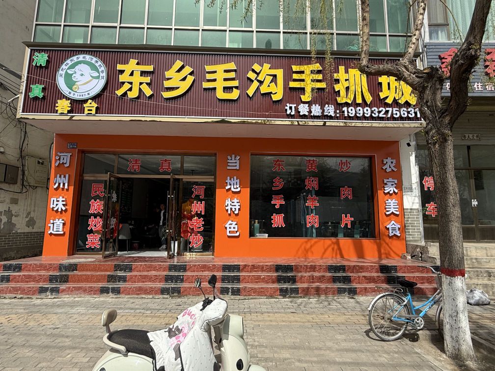 清真东乡毛沟手抓城