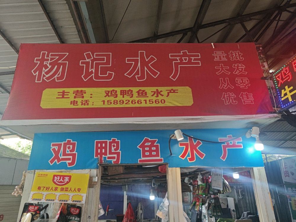 杨记水产店