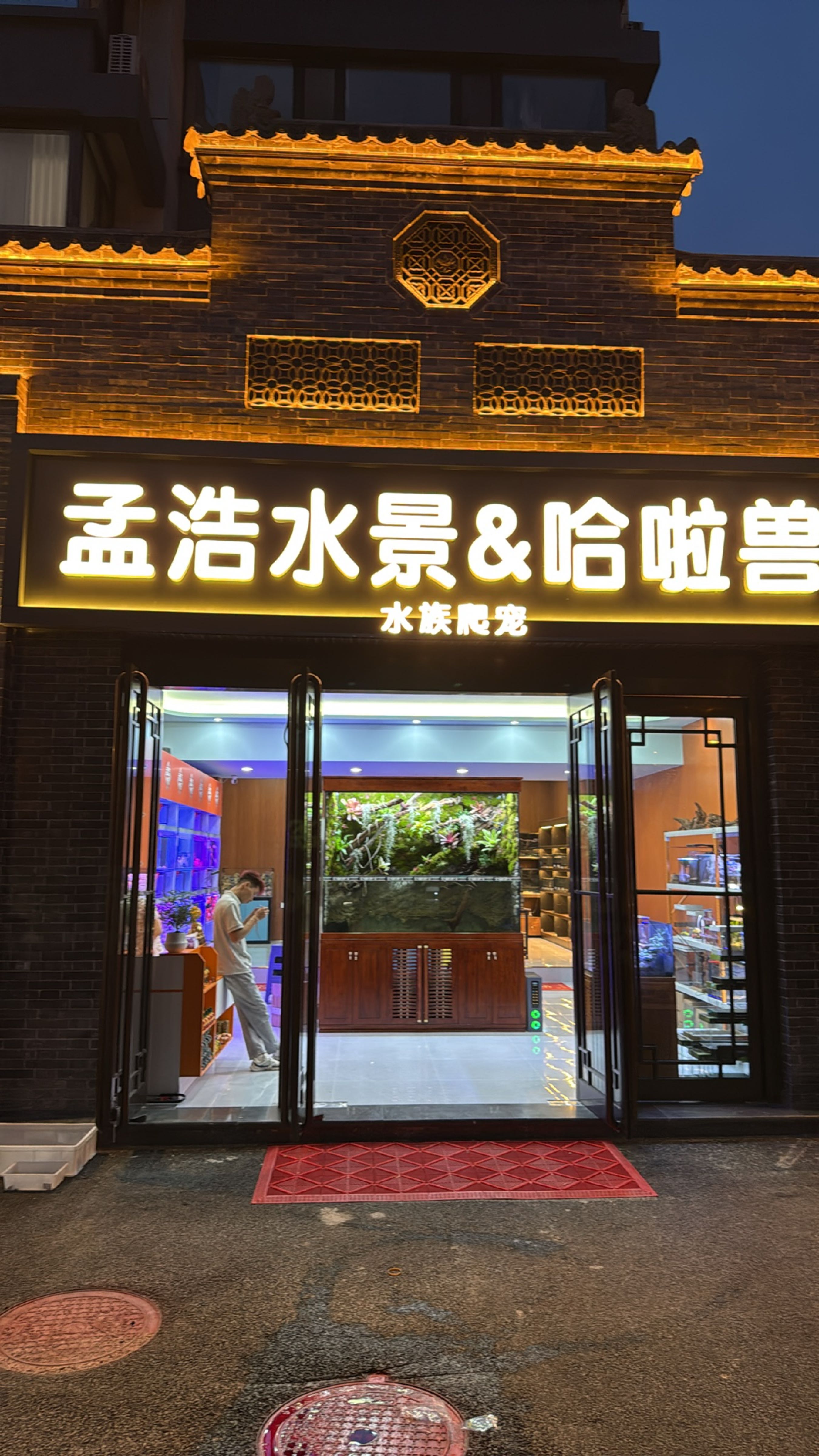 孟浩水景&哈啦兽(爬宠水族鱼缸超市)(润享店)