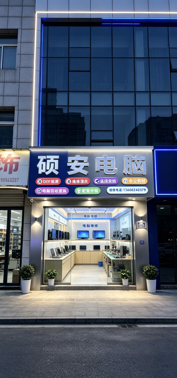 硕安电脑回收维修(解放路店)