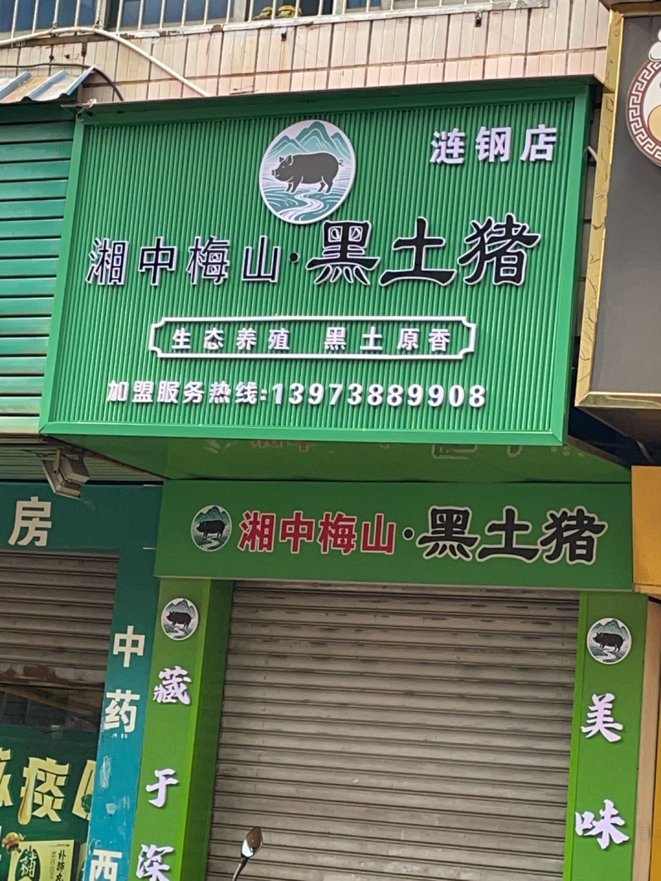 湘中梅山·黑土猪
