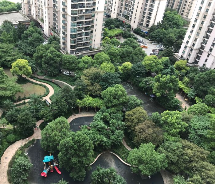 中远两湾城西区中心花园