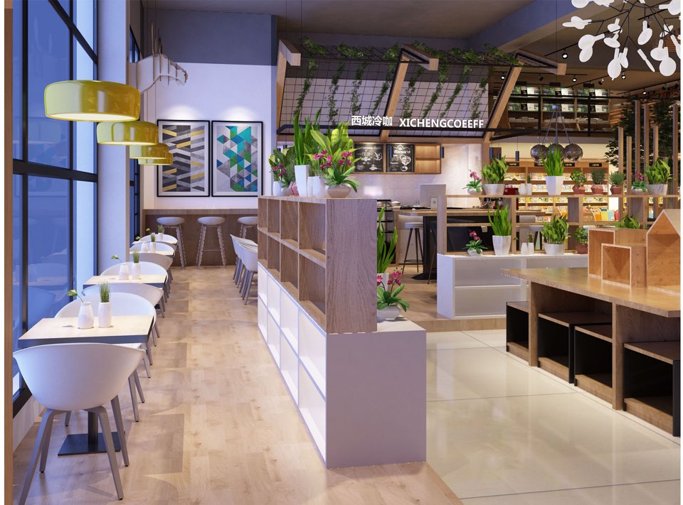 品蓝书店(西城咖啡店)