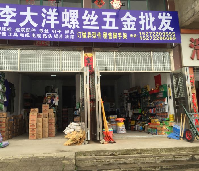 李大洋螺丝五金批发