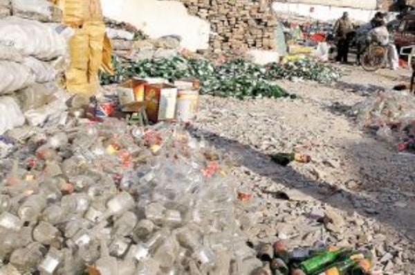 禹城市老李玻璃回收站