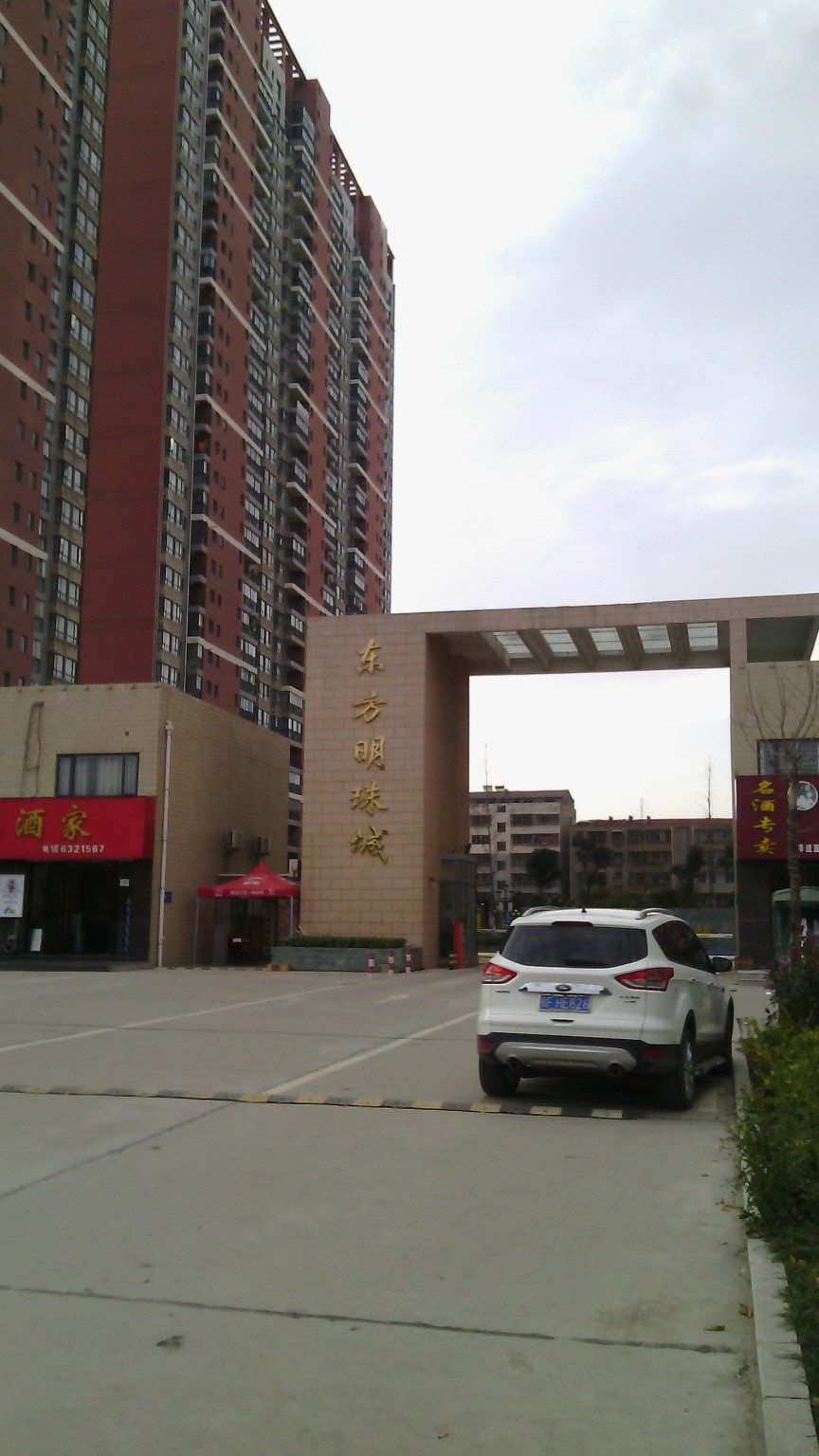 东方明珠城 地址:东环路八里小区东大门