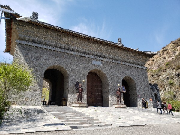 雁门关风景区南门验票处