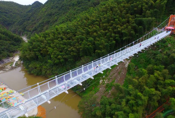 鹤山大峡谷漂流上码头