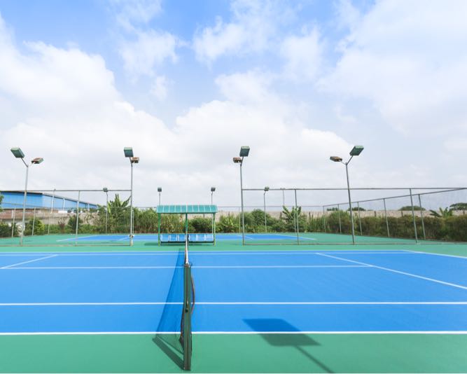 广西世通鸿基建材有限公司网球场