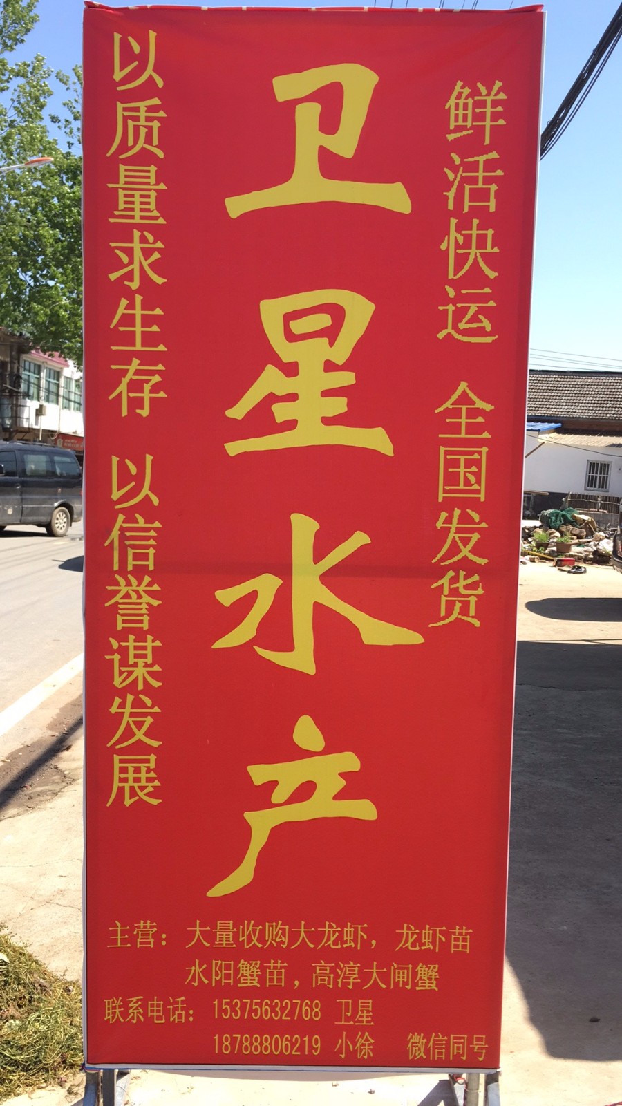 卫星水产全椒龙虾购销中心