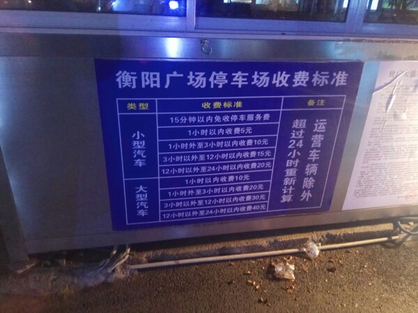 衡阳站-站前广场北侧地上停车场