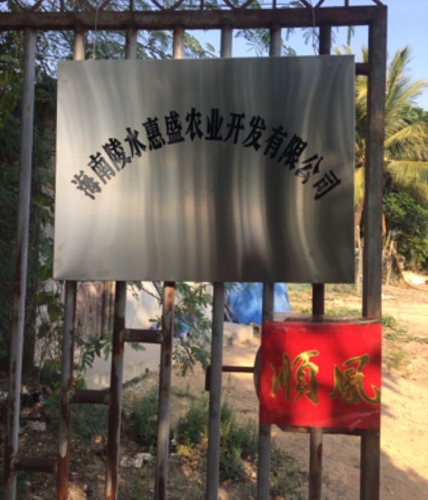 海南陵水惠盛农业开发有限公司