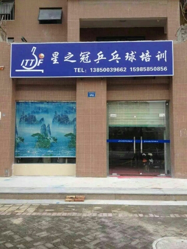 星之冠乒乓球培训