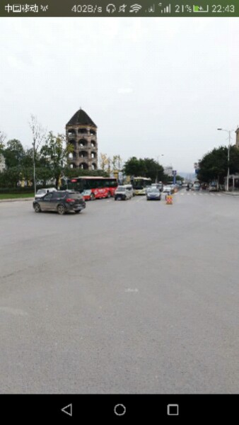 白云台客运车站停车场-出入口