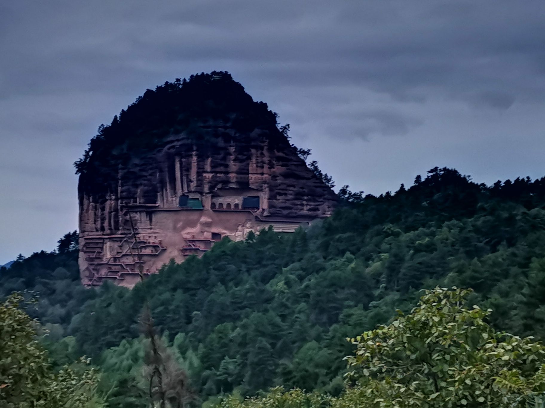 麦积山景区-观景台