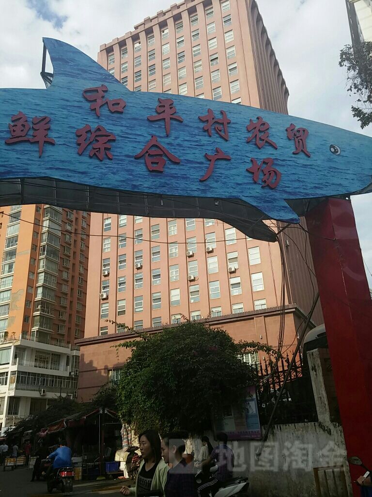 和平村农贸海鲆综合广场