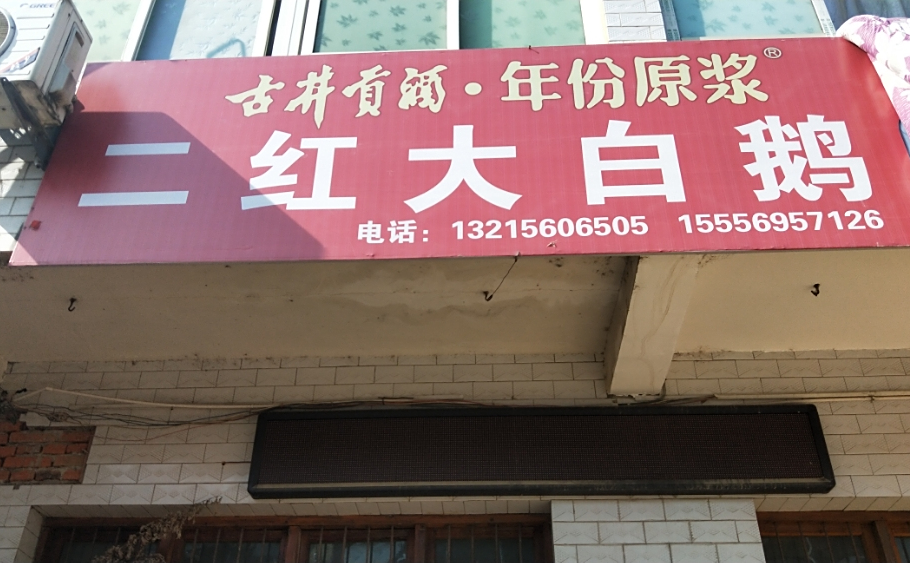 高丽二红大白鹅