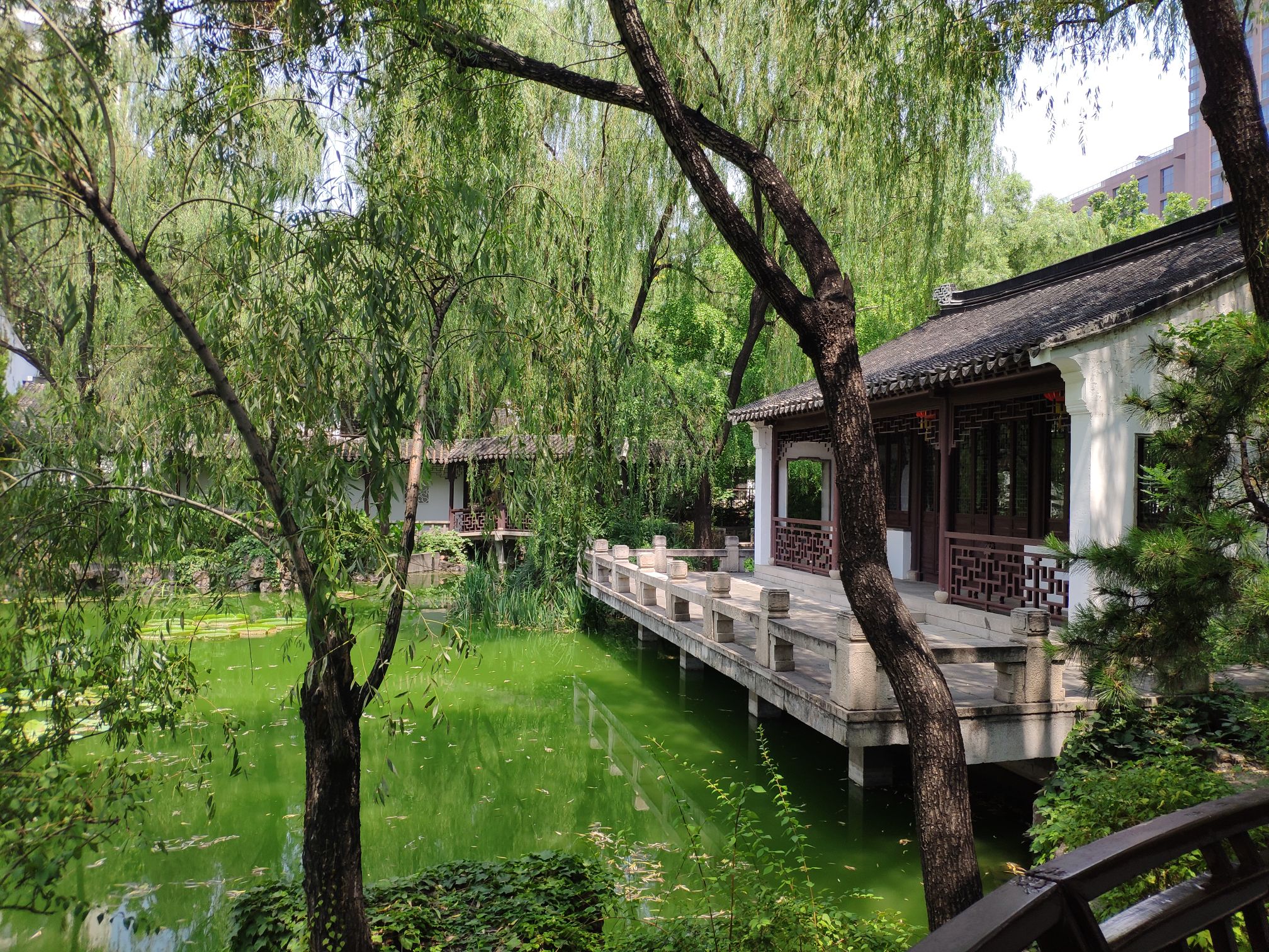 市东城区东直门外小街与察慈小区东路交叉路口往东约100米(东湖别墅)