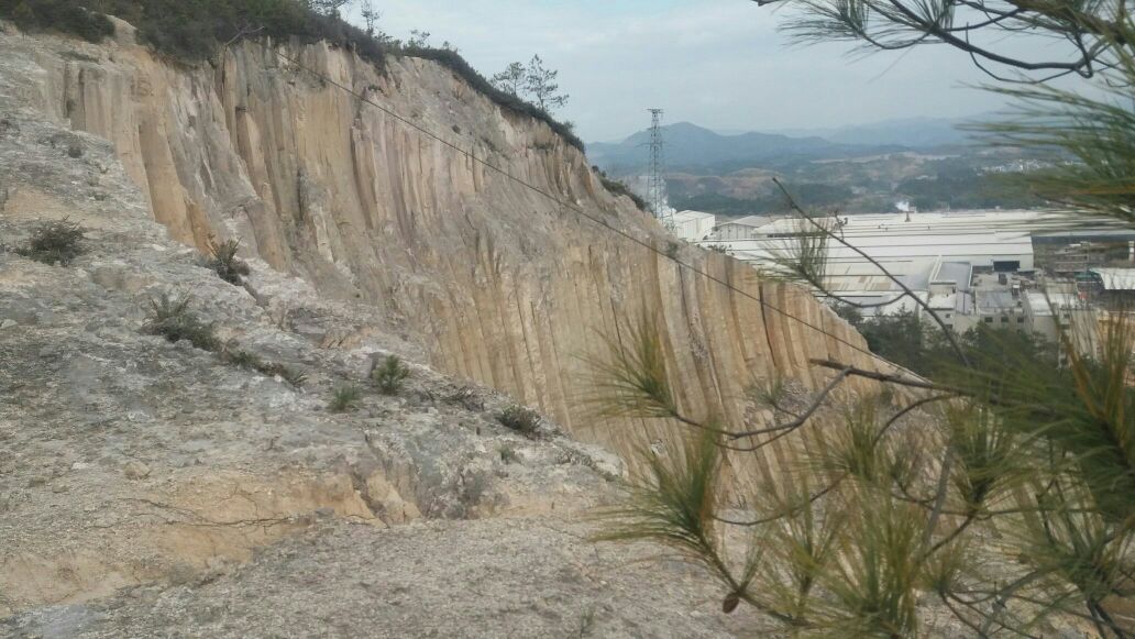 岑溪大业镇柱状石地质公园