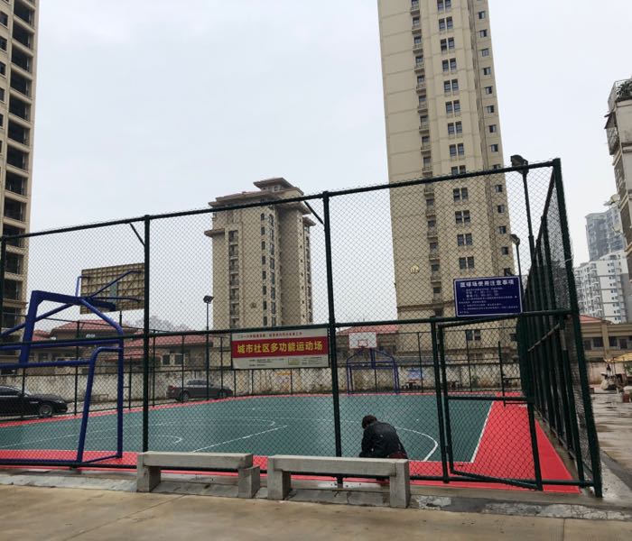 龙江小区篮球场