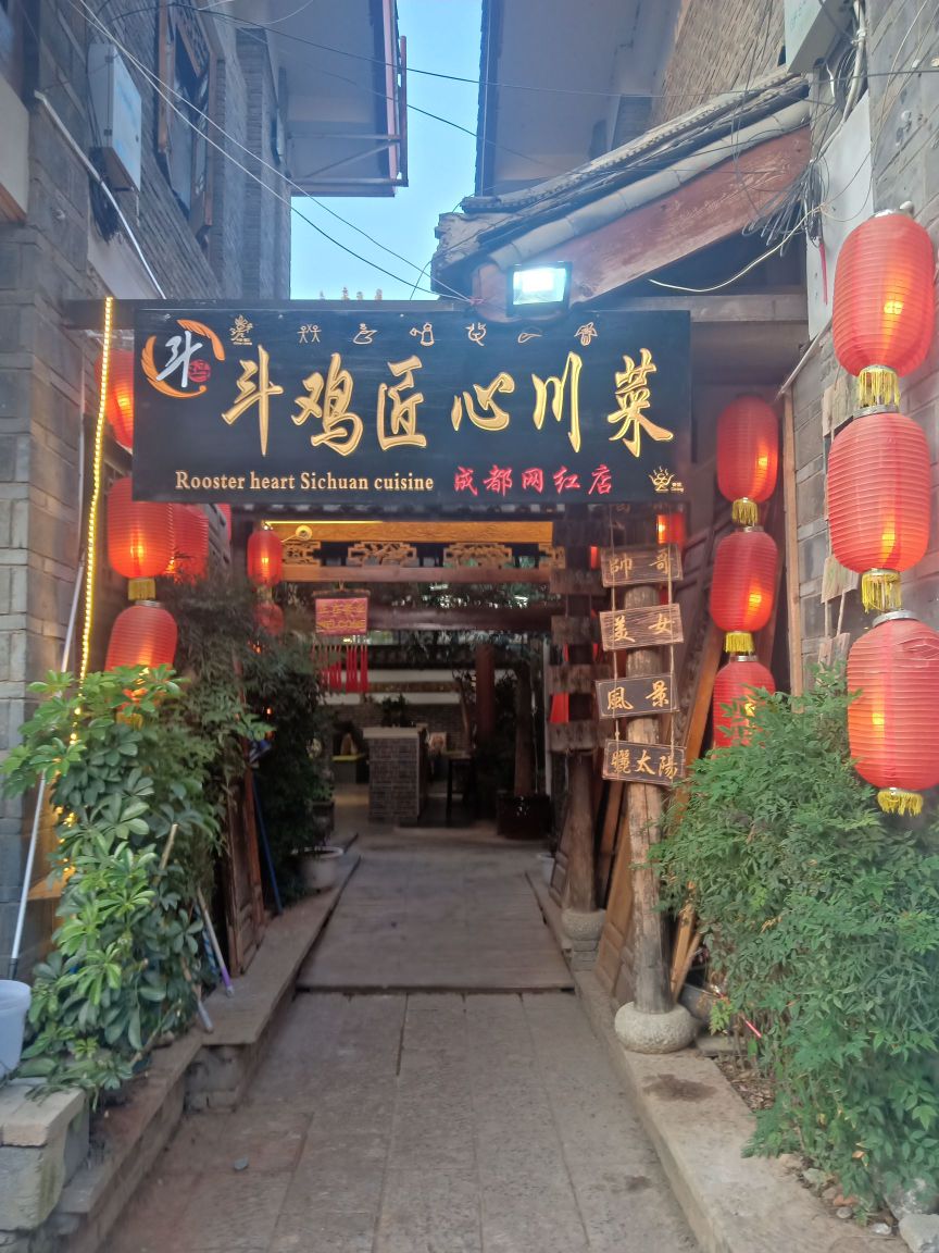斗鸡匠心穿菜