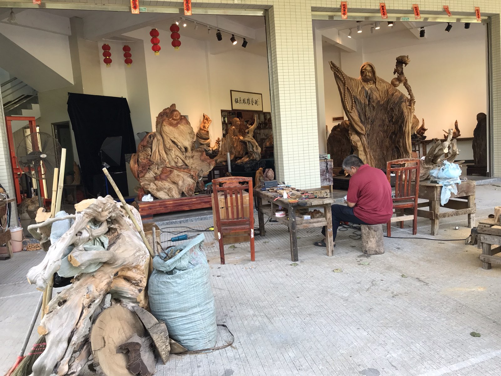 伍氏根雕艺术馆