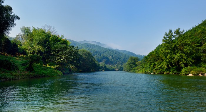 玉带河国家湿地公元