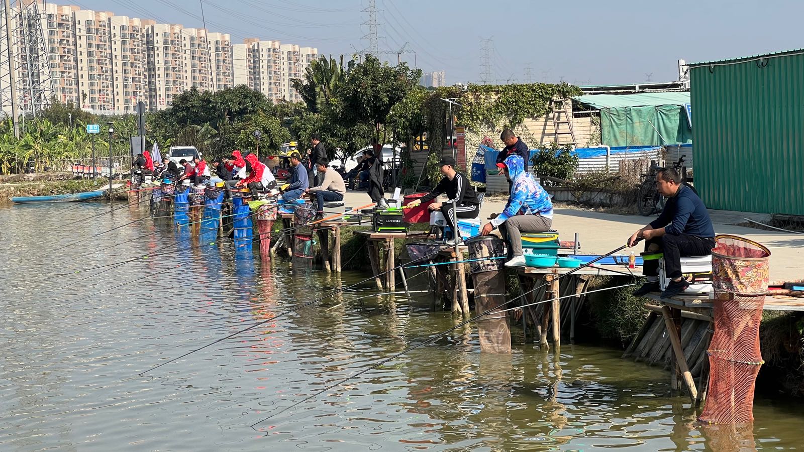 东莞水上田园钓鱼场