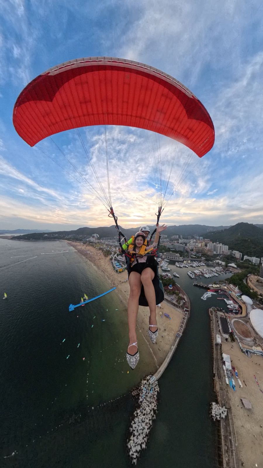 深圳·环海·大梅沙滑翔伞