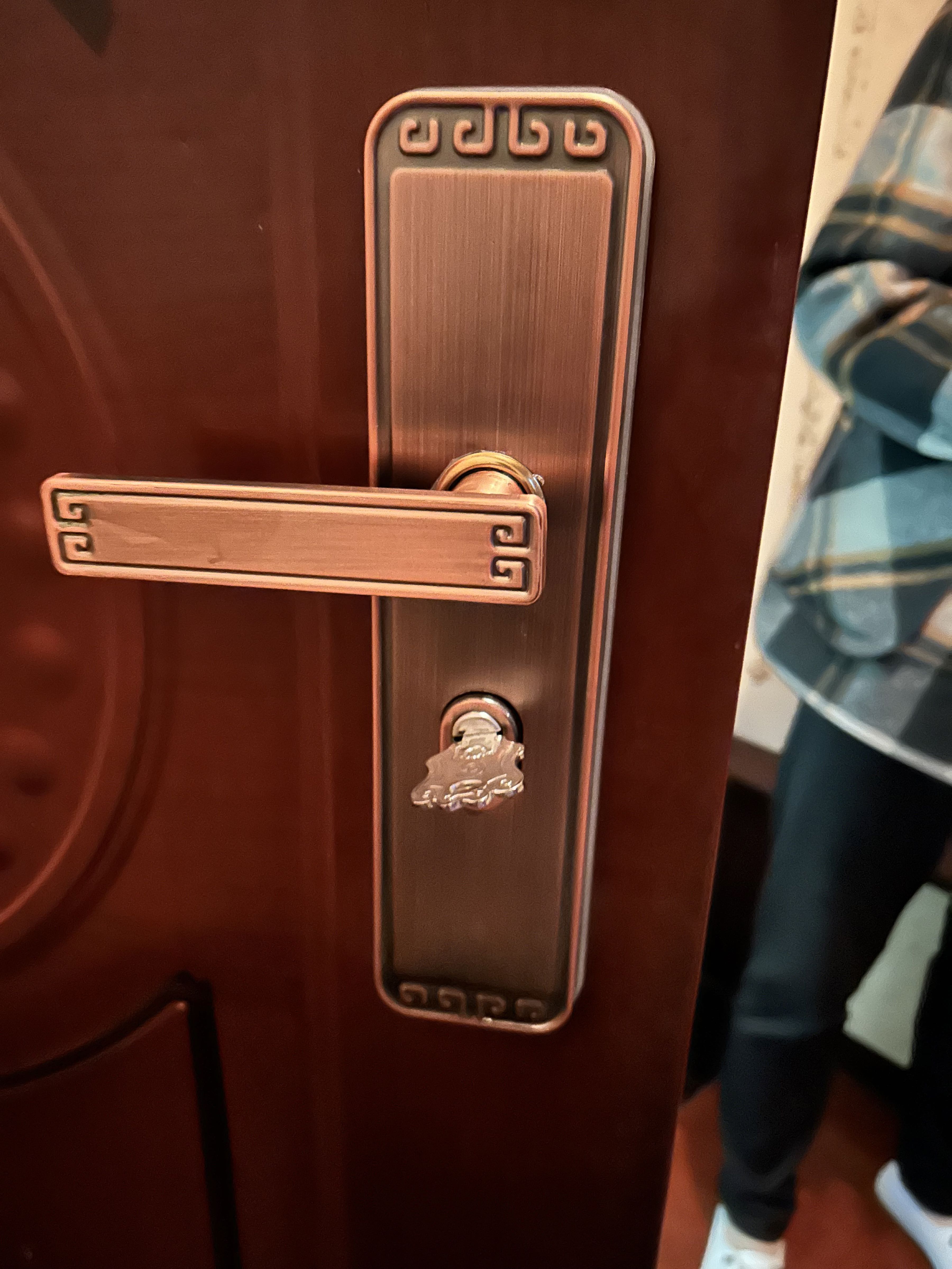 放芯锁城萤石智能锁开锁